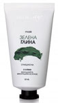 Маска з зеленої глини